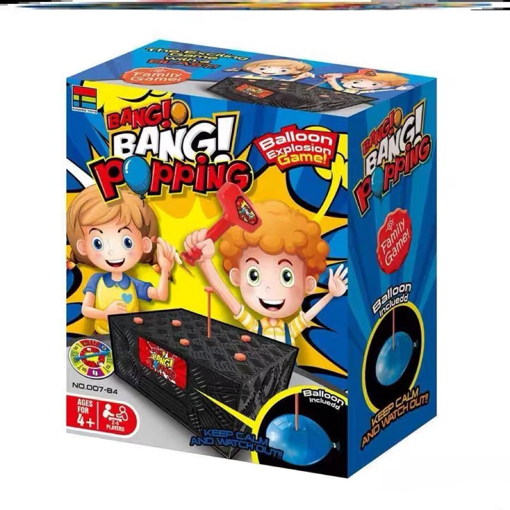 Tisch-Puzzle-Spielzeug, Ballon, lustiges Spiel, Füllballon, aufregendes Abenteuerspiel, Eltern-Kind-Interaktion Image