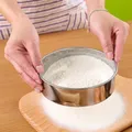 Tamis de cuisine en acier inoxydable accessoires pour farine thé pâtes farine maille de riz