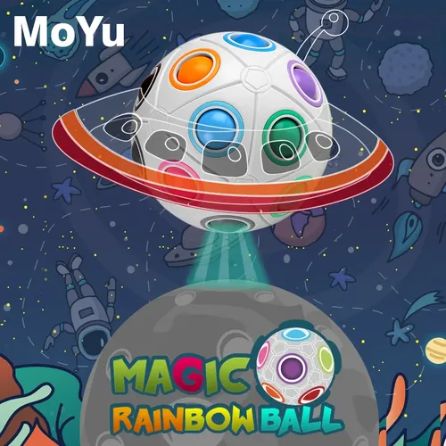 Moyu Magie 8/12/20 Loch Regenbogen ball Puzzle Spielzeug für Kinder Kinder Kleinkind