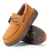 FitVille Herrenschuhe, Slip-on-Loafer, lässige Business-Schuhe, extra breit, langlebig für