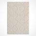 White 140 x 64 x 0.4 in Area Rug - Latitude Run® Dynalee Cotton Area Rug w/ Non-Slip Backing Cotton | 140 H x 64 W x 0.4 D in | Wayfair