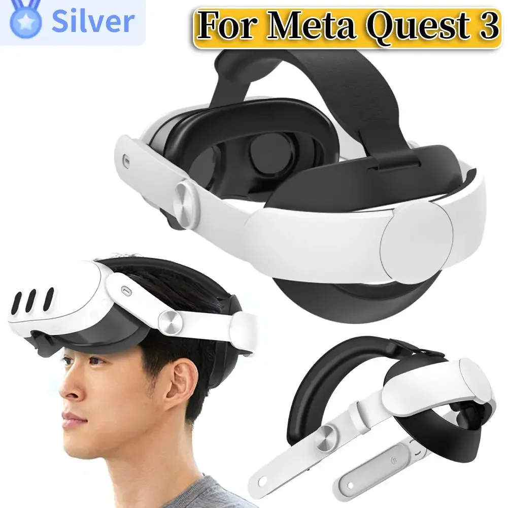 Verstellbarer vr Headset Kopfgurt für Meta Quest 3 Upgrades Elite Stirnband alternativer Kopfgurt für Meta Quest 3 vr Zubehör Image