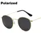 Klassische polarisierte Sonnenbrille Designer Luxusmarke runde Sonnenbrille für Männer Frauen 2024 Retro Sonnenbrille männliche Vintage-Farben