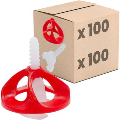 Dalsys - Fliesen Nivelliersystem, Verlegehilfe Set, Fliesenleger Werkzeug, ergonomisch - 3mm Set: Image