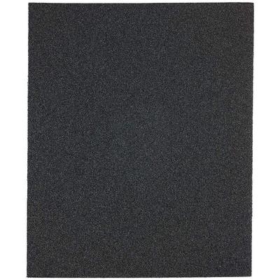 Blauköper-Schleifpapierbogen 230x280 mm aus Korund mit Körnung 180, hochwertiger Verleimung und Image