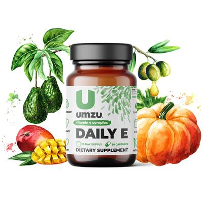 Daily E: Vitamin E Complex by UMZU | Servings: 30 ...