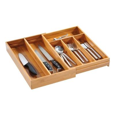 KESPER Variabler Besteckkasten Bambus 26 - 49 cm braun, 6x43 cm Image