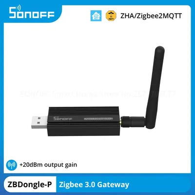 SONOFF ZBDongle-P Zigbee 3.0 USB Dongle Plus Zigbee Gateway Support Home Assistant ZHA Zigbee2MQTT