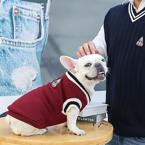 Hunde Katzen Weste Modisch Brautkleider schlicht Winter Atmungsaktiv Weich Waschbar Komfortabel Outdoor Casual Hundebekleidung for Bichon Frise Spitz kleines Haustier Schmetterling Small Image