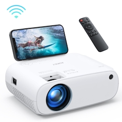 AUKEY RD-860 Full HD 1080P Wi-Fi LCD Beamer mit Unterstützung für die Synchronisierung des Smartphone-Bildschirms über HDMI VGA Image