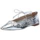 Sam Edelman Women's Bri Ballet Flat, Soft Silver, 9 UK