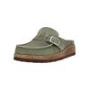 Slipper CRUZ "Emilian", Damen, Gr. 41, grün, Rindsleder, casual, Schuhe, im klassischen Design