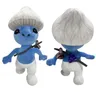 Smurf Cat Shailushai peluche Blue Elf Toy Cartoon Soft farcito Anime Plushie Doll bambola divertente