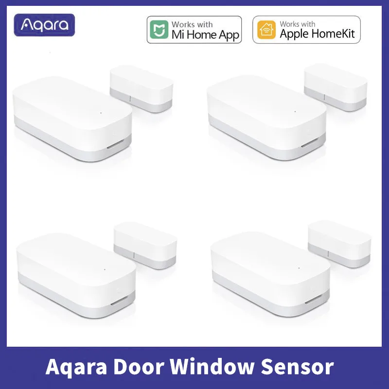 Original Aqara Tür Fenster Sensor ZigBee Drahtlose Verbindung Smart Tür Sensor Arbeit Mit Mi Home HomeKit Für APP Android iOS Image