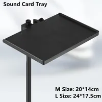 1pc Soundkarten fach Universal Mikrofonst änder Soundkarten fach Clip halter für Live-Stativ