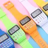 Mode erscheinung Kinder Silikon Datum Mehrzweck Kinder elektronischen Taschen rechner Armbanduhr