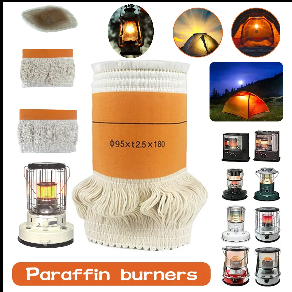 Petroleum Light Core Mehrzweck-Ersatz lampe Dochte brennfest Kerosin Herd Docht Öllampe Kerne Zubehör