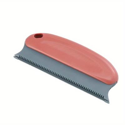 TEMU 1pc Pet Hair Remover Brush, Lint Remover Hair Brush Comb Detailer Removal Tool With Handle Lint Cleaner For Cleaning Carpets, Furniture, Sofa, Clothes Balls Pilling, Clothes, Car Image