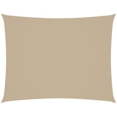 Sonnensegel Oxford-Gewebe Rechteckig 2,5x3,5 m Beige Vidaxl 765432 Image