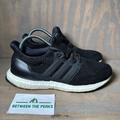 Adidas Shoes | Adidas Mens 8 Ultraboost 4.0 Running Shoes Black Bb6166 Knit Low Top Lace Up | Color: Black | Size: 8