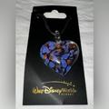 Disney Jewelry | Bnwt Walt Disney Resort Glass Heart Purple Glitter Cord Necklace | Color: Purple/Red | Size: Os