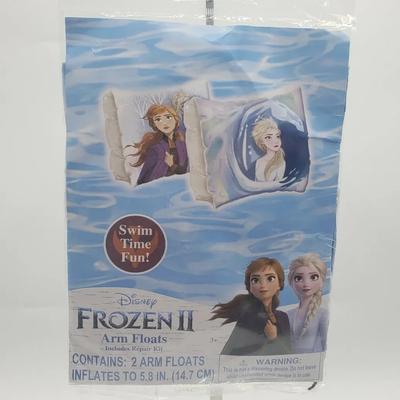 Disney Swim | 4/$20 Disney Frozen Ii Swimming Pool Inflatable Arm Floats Bands + Repair Kit | Color: Blue | Size: 5.8”