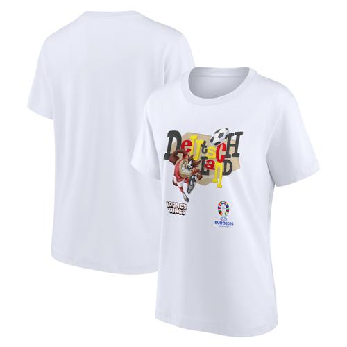 UEFA Deutschland Looney Tunes Taz Grafik T-Shirt - Weiß - Damen