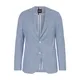 Hugo Boss, Jackets, male, Blue, S, Blue Wool Blend Slim Fit Blazer