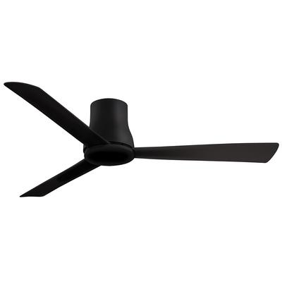 Minka Aire Simple Flush 52-Inch Black Hugger Ceiling Fan