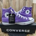 Converse Shoes | Mens Converse Ct Hi Chuck Taylor Electric Purple Canvas High Top Shoes | Color: Purple | Size: Various
