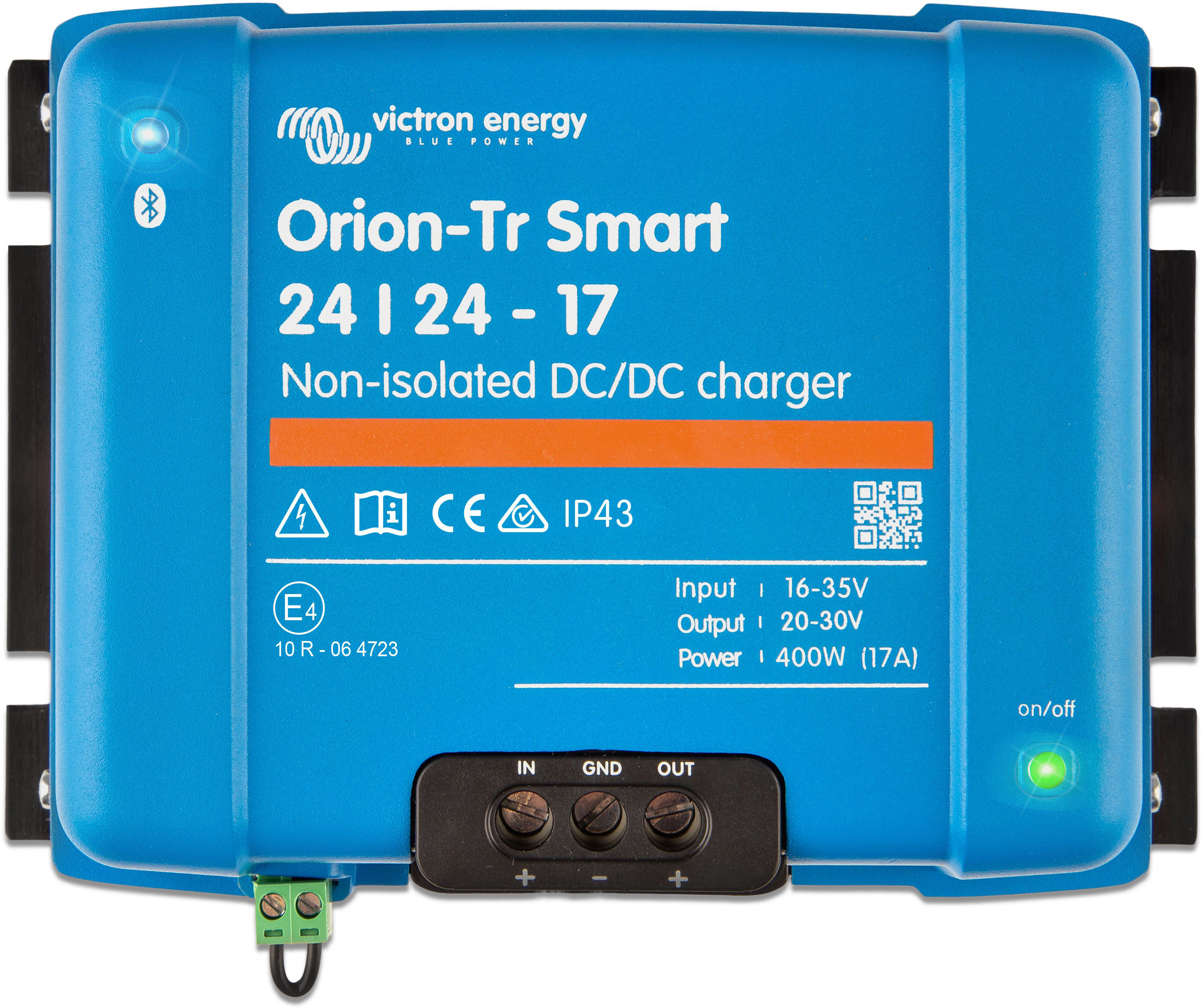 Wandler VICTRON ENERGY "»DC/DC Converter Victron Orion-Tr Smart 24/24-17 non-iso«", blau, B:18,6cm H:7cm L:13cm, Aluminium, Wandler Image