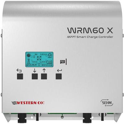 Solarladeregler VICTRON ENERGY "»Solar Charge Controller MPPT Western WRM60 X M«", grau, B:26,1cm H:28,7cm T:10,5cm, Aluminium, Spannungsregler Image