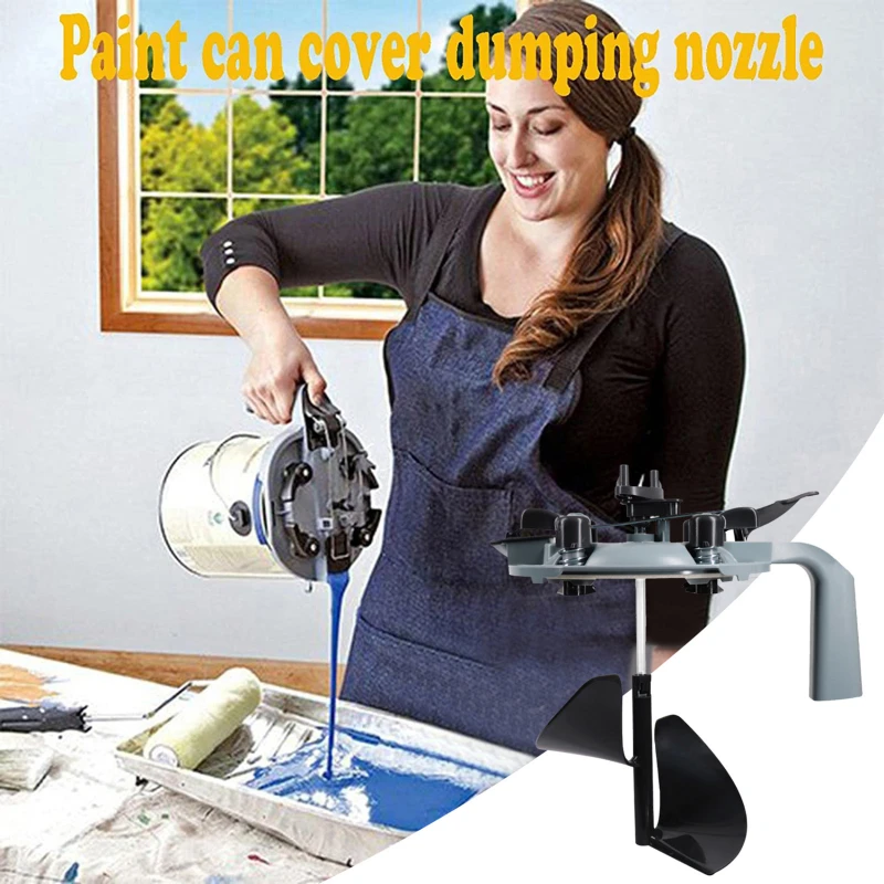 4l/1l Mixing Mate Paint Dosen deckel mischer mit störungsfreiem Griff für Benzin, Farbe, Beschichtung Misch rührer Lackier zubehör Image