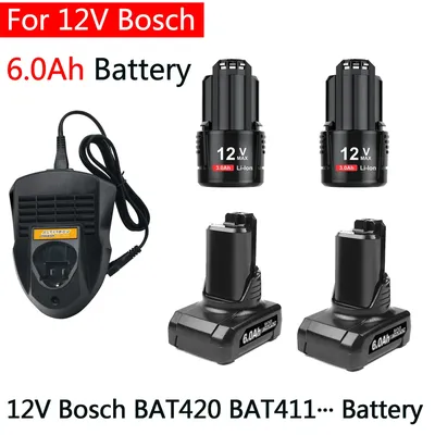Bosch-Batterie de rechange pour Bosch Eddie Ion BAT420 BAT411 BAT412 BAT413 BAT414 outils