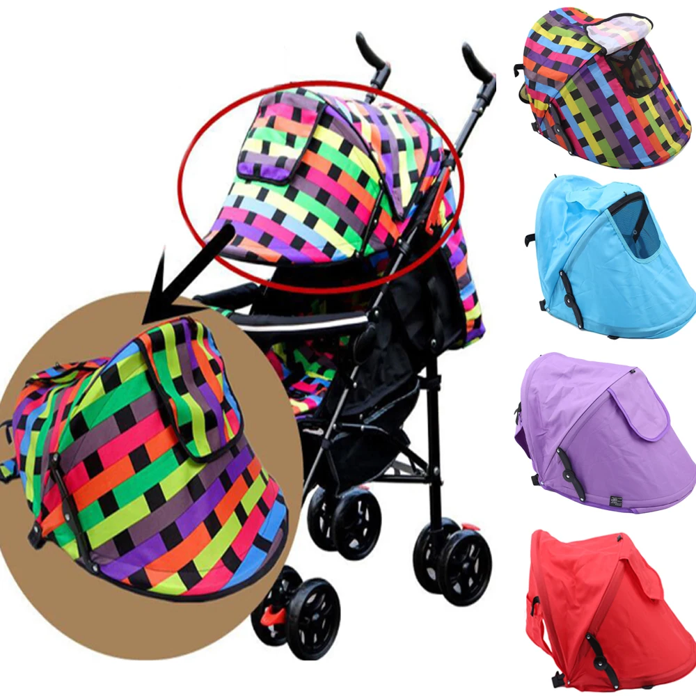 Baby Kinderwagen Sonnenschutz Schatten Schutz Haube Baldachin Abdeckung Kinderwagen Kinderwagen Zubehör Baby Kinderwagen Sonnenblende Wagen Sonnenschutz