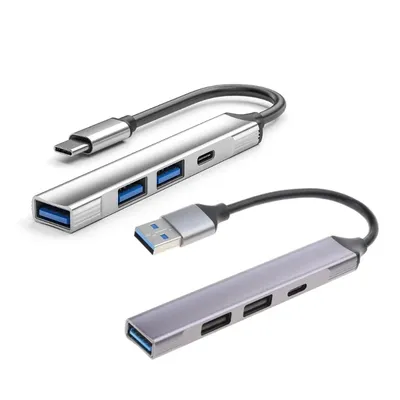 HUB USB Type 4 ports multi-séparateur OTG USB adaptateur pour Air accessoires