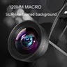 Martvsen 120mm makro objektiv profession elle 5k hd 10x super makro universal clip kamera photo