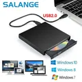 Lettore DVD CD esterno USB unità CD/DVD USB2.0 unità disco esterno CD-ROM DVD-ROM ottico per PC Desktop portatile Macbook