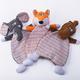 Interactive Pet Chew Toy For Cats And Dogs - Plush Fox And Elephant Dolls For Teasing And Teething Fun