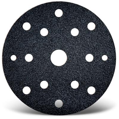 Black Klett-Schleifscheiben, 150 mm, 15-Loch, f. Exzenterschleifer, Siliciumcarbid (50 Stk.) K60 Image