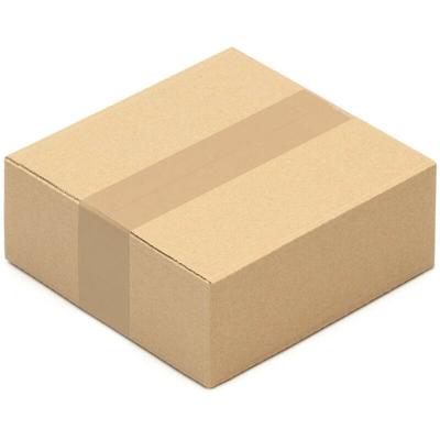 50 Faltkartons 200 x 200 x 80 mm Kartons 20 x 20 x 8 cm Versandkartons Wellpappe Image