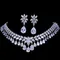 Emmaya Luxury Cubic Zirconia Bridal Jewelry Sets Tear Drop Crystal Rhinestone Party Wedding Jewelry