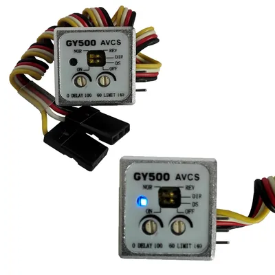 RC Model Mini Heading Lock Digital Gyro Gyroscopes GY500 AVCS For Helicopter Car Fixed-wing Aircraft
