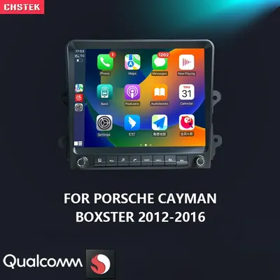 CHSTEK Car Radio Carplay Android 13 For Porsche Cayman Boxster 718 911 918 981 997 Multimedia