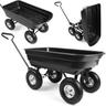 Carrello da giardino ribaltabile 75L Humberg 4871