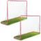 Set di 2 porte da calcio grandi Neo-Sport 183 x 122 x 61 cm