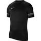 Nike Herren Dri-fit Academy Fu ball Kurzarmhemd, Schwarz / Weiß Anthrazit Weiß, S EU