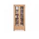 Bookshelf Solid Wood Bookcase Nordic Simple Oak Study Room with Glass Door Bookshelf Combination Storage Rack Display Cabinet Corner Bookshelf