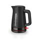 Bosch MyMoment Infuse TWK3M123GB Electric Kettle with 1.7 L Capacity and Fast Boil, Dual Sided Water Gauge, Limescale Filter, Cord Storage in Black