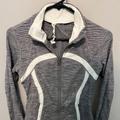 Lululemon Athletica Jackets & Coats | Lululemon Define Jacket Size 8 | Color: Gray/White | Size: 8